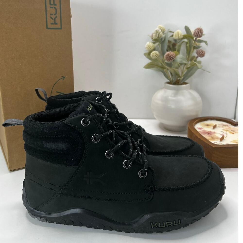 Kuru Quest Outdoor Hiking Rugged Terrain Comfort Shoe Smokestack Black Men's 10M